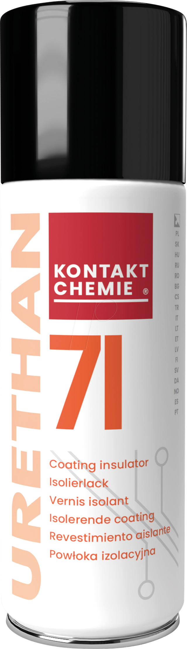 KONTAKT 254 - Korrosionsschutzlack, Urethan 71, 200 ml, Isolierlack