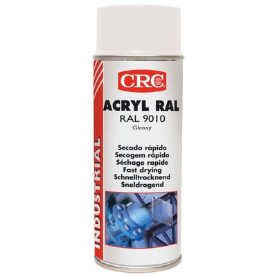 KONTAKT 31064 - Schutzlack, Acryl RAL 9010, 400 ml, Spraydose, weiß