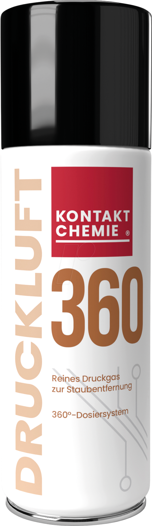 KONTAKT 33162-DE - Druckluftspray, Druckluft 360, 200 ml