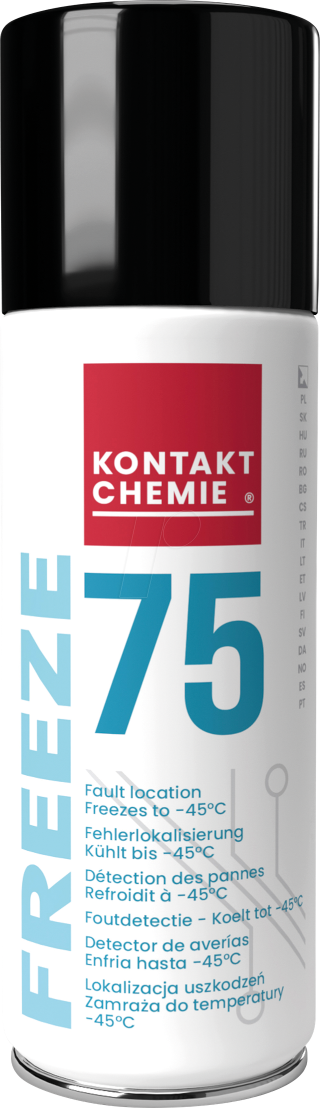 KONTAKT 33168-CH - Kältespray, Kälte 75, 200 ml