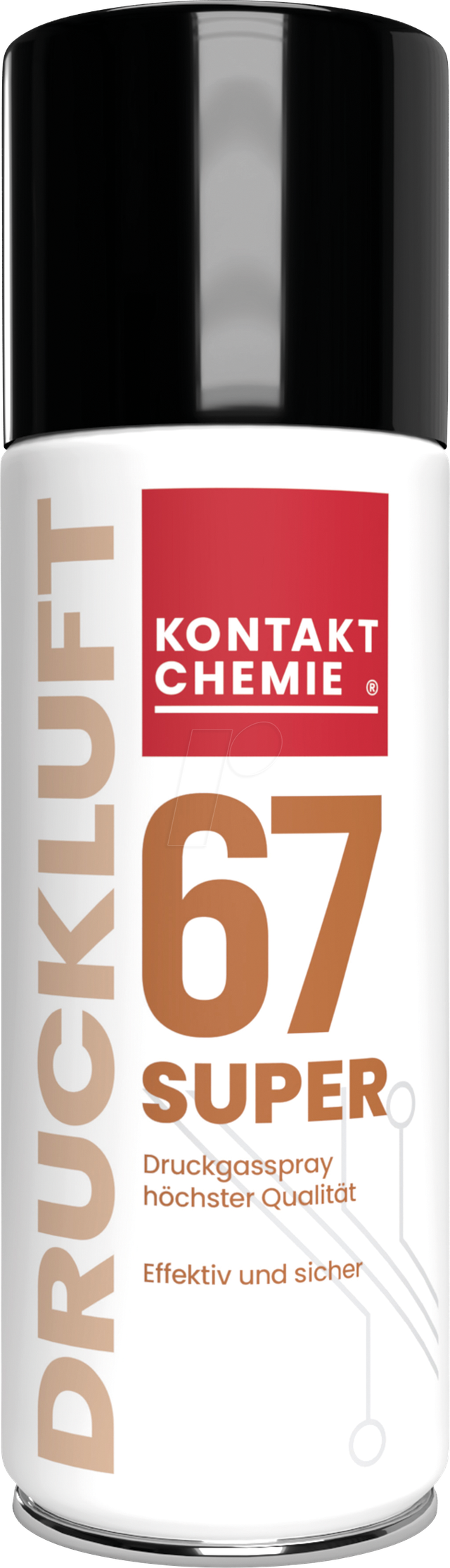 KONTAKT 33191-DE - Druckluftspray, Druckluft 67 Super, 400 ml, nicht entzündbar