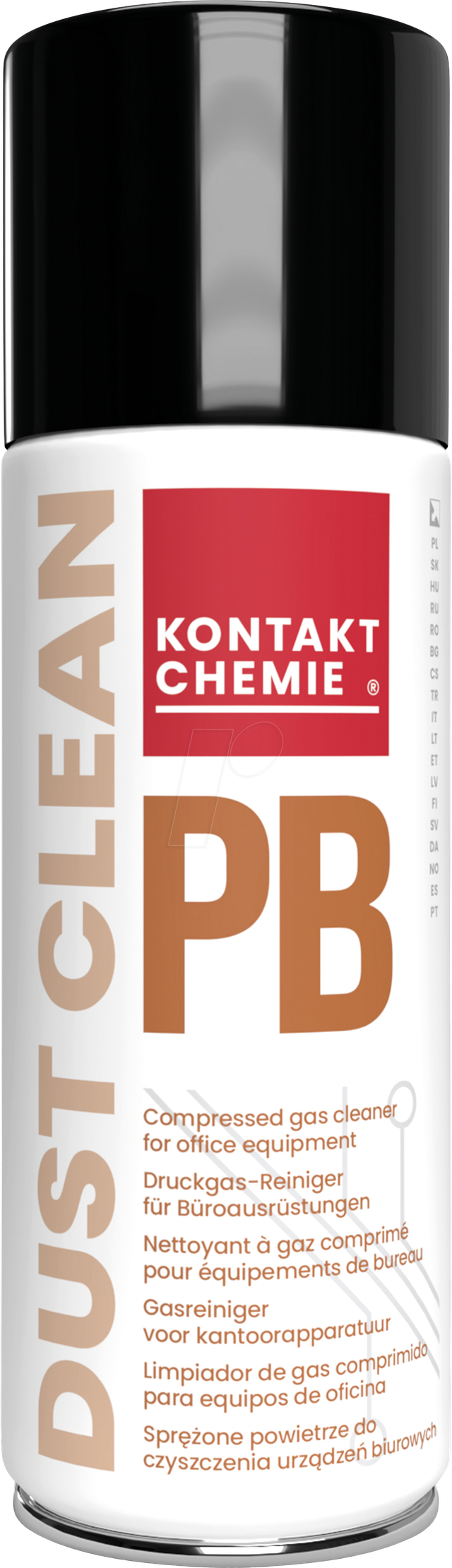 KONTAKT 33299 AA - Druckluftspray, Dust Clean PB, 400 ml