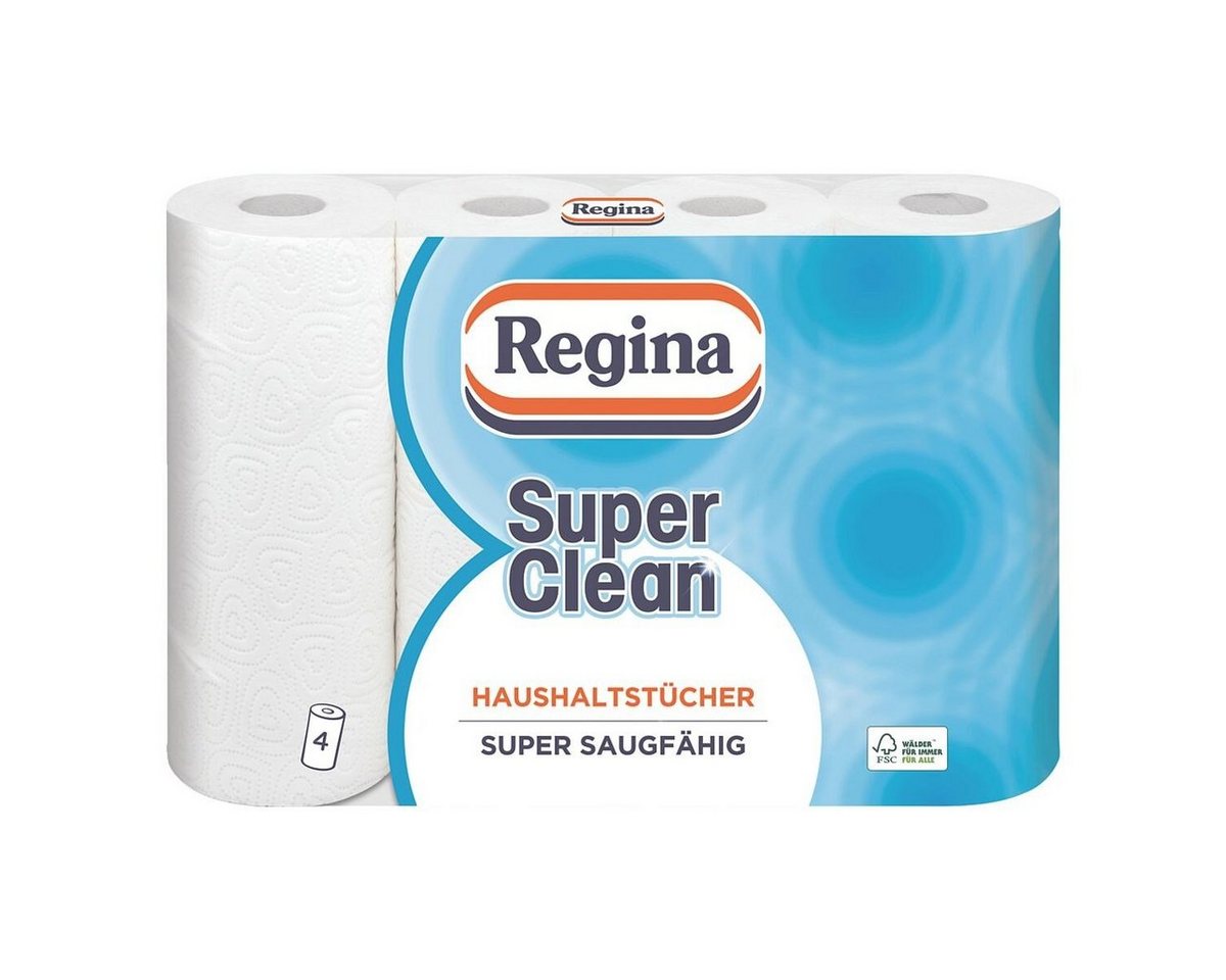 KP SUPERCLEAN - Regina Küchenrollen Super Clean 3-lagig, 4 Rollen Bild 3