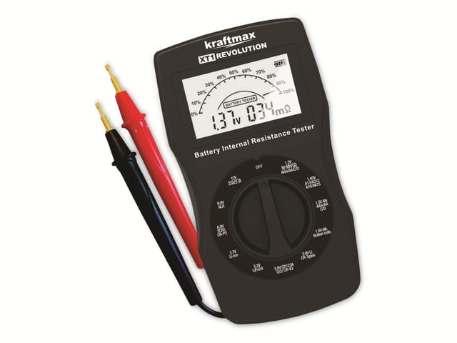 KRAFTMAX XT1 - Batterietester mit Widerstandmessung