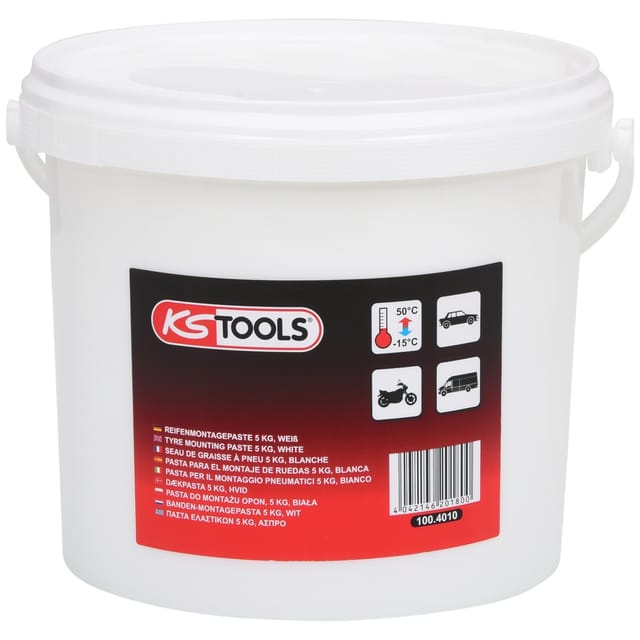 KS 100.4010 - Garage - Reifenmontagepaste, 5 kg, weiß