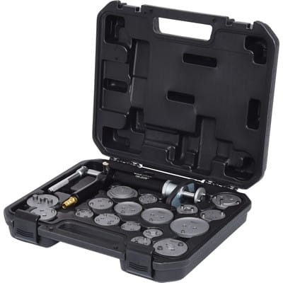 KS 150.2000 - Druckluftspindel-Bremskolbenwerkzeug-Satz, 18-teilig