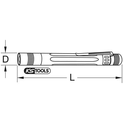 KS 150.4370 - LED-Taschenlampe, 85 lm