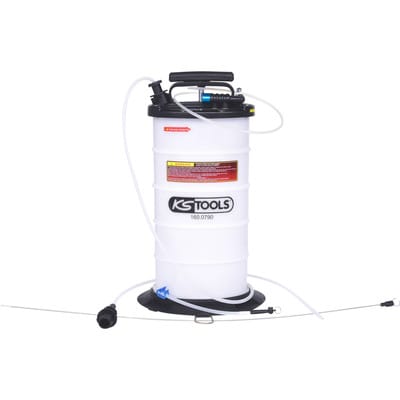 KS 160.0790 - Garage - Vakuum-Absaugpumpe, 9,5 Liter, inkl. 4 Sonden