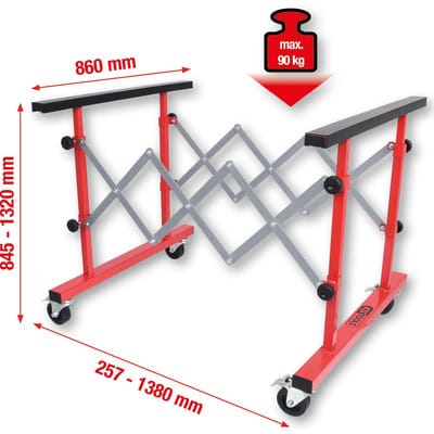 KS 500.8100 - Garage - Teleskop-Mehrzweckwagen, 257-1380mm