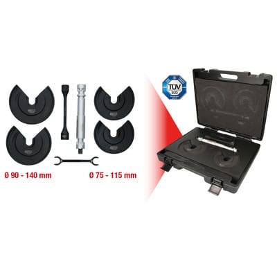 KS 500.8755 - Teleskop-Centerspanner-Satz für innenliegende Federn, 9-teilig