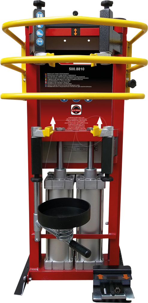 KS 500.8810 - Druckluft-Stand-Federspanner mit Doppel-Zylinder