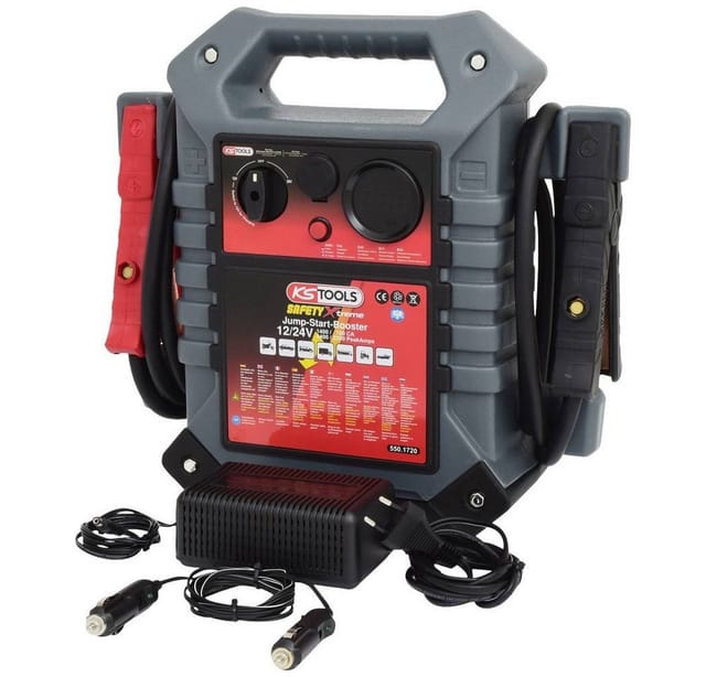KS 550.1720 - 12 V + 24 V Batterie-Booster, mobiles Starthilfegerät 1400 A