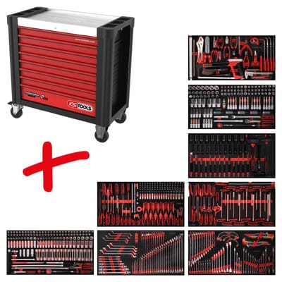 KS 825.8660 - Werkstattwagen PERFORMANCEplus P25 mit 8 Schubladen und 660 Werk