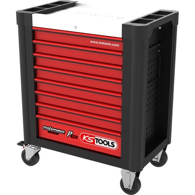 KS 873.0008 - Werkstattwagen PERFORMANCEplus P10 mit 8 Schubladen, leer
