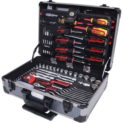 KS 911.0630 - 1/4''+1/2'' Universal-Werkzeug-Satz, 130-teilig
