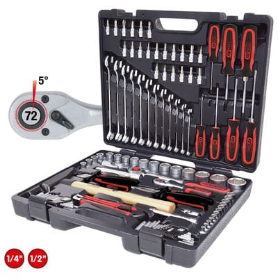 KS 917.0797 - 1/4''+1/2'' Universal-Werkzeug-Satz, 97-teilig