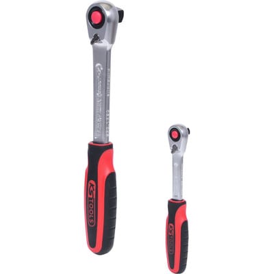 KS 920.0002 - SlimPOWER Umschaltknarren-Satz, 2-teilig 1/4''+1/2''