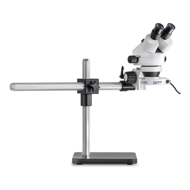 KS OZL 963 - Stereomikroskop, 0,7x/4,5x, Auflicht, trinokular, mit Ständer