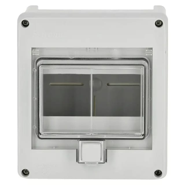 KV 06 WD KE - Verteiler, 6 Module, 1-reihig, Feuchtraum