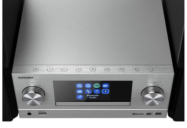 KW M-9000S-S - Micro-Hifi-System, Internetradio, DAB+, CD, 100 Watt