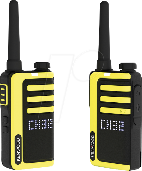 KW UBZ-LJ9SET - PMR446 Funkgeräte-Set, 2er-Pack