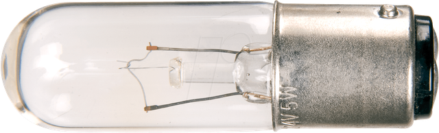 L 0012-2302 - Signal-Röhrenlampen, BA15d, T5, 220 - 260 V, 6-10 W, weiß