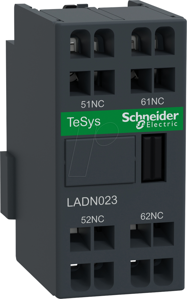 LADN023 - Hilfsschalterblock, TeSys D, 2 NC, Federzuganschluss