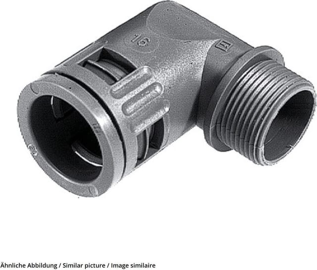 LAPP 55501115 - Schlauchverschraubung, SILVYN® KLICK 90° M 10 x 1,0 - schwarz