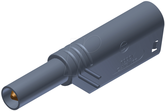 LAS S WS GR - Sicherheits-Turmstecker, 1000 V CAT II, grau