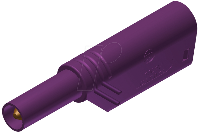 LAS S WS VT - Sicherheits-Turmstecker, 1000 V CAT II, violett