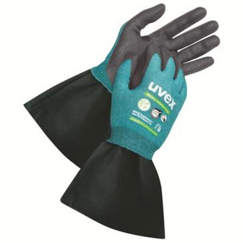 Uvex 6009110 60091 Hppe, Elasthan, Polyamid, Baumwolle Schnittschutzhandschuh 10 Paar