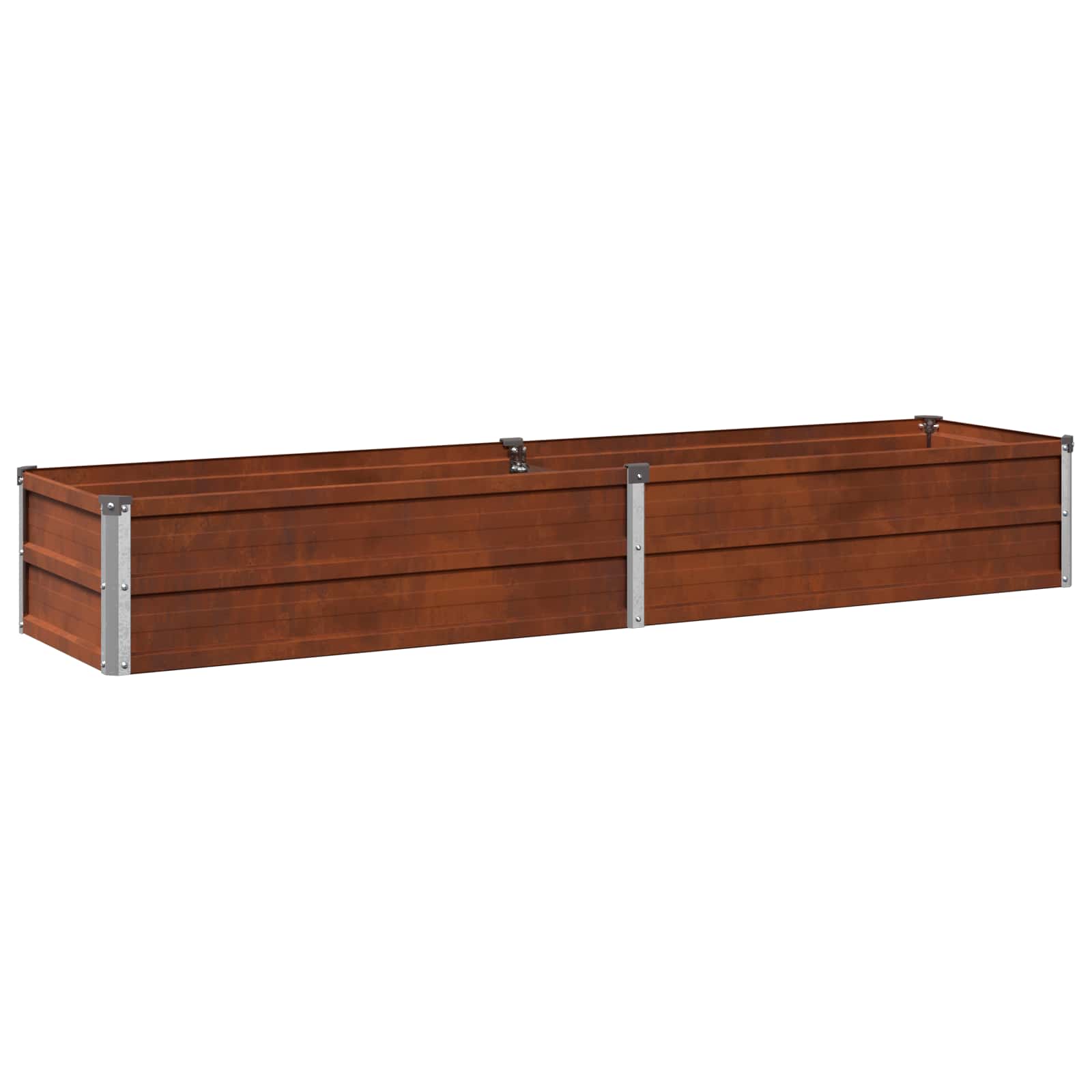 Hochbeet Im Garten Rostig 160 X 40 X 24 Cm Pappe Vidaxl