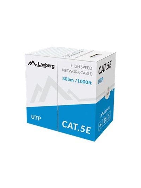 LBG 511CU0305S - Cat.5e Verlegekabel UTP, grau, 305m