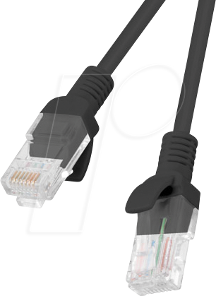LBG 610CC0150BK - Patchkabel RJ45 Cat.6 UTP 1,5 m schwarz