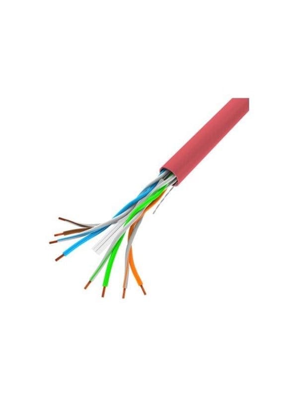 LBG 610CC0305R - CCA Verlegekabel, F-UTP, rot, 305 m