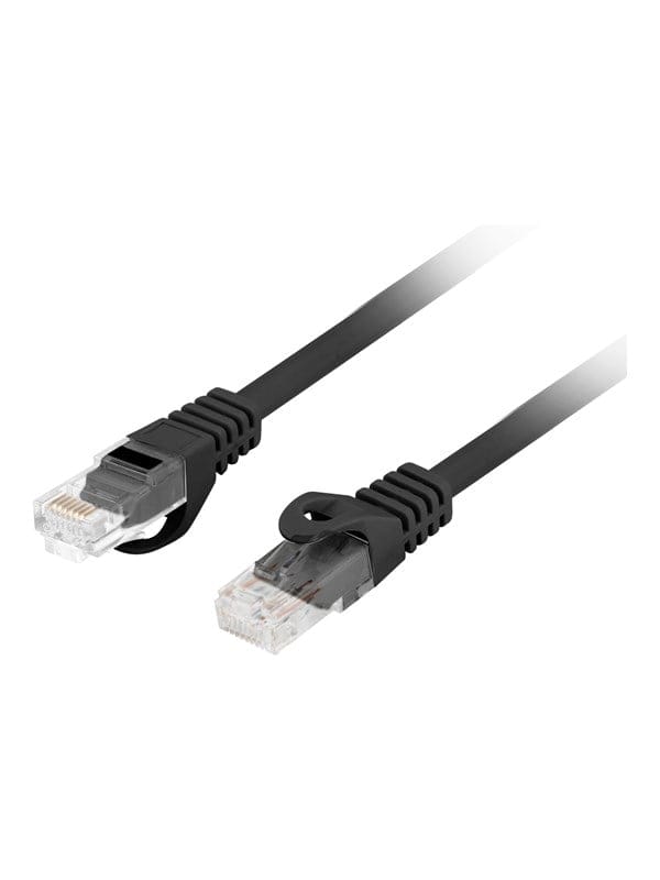 LBG 610CU0200BK - Patchkabel RJ45 Cat.6 UTP 2 m schwarz