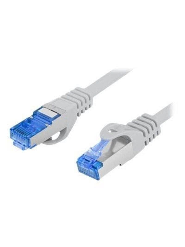 LBG 6A10CC0200S - Patchkabel RJ45 Cat.6a S/FTP 2 m grau