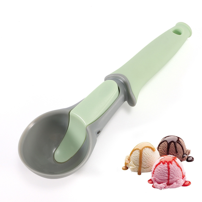 2er-set Doppeleiskugelportionierer – Kreatives Küchenutensil Zum Servieren Von Eiscreme, Sorbet Und Früchten – X-x