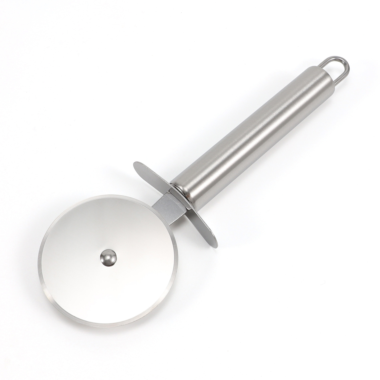 Pizzaschneider Aus Edelstahl Mit Ergonomischem Griff, Robuster Pizzaschneider Für Präzises Schneiden, Unverzichtbares Küchenutensil - X-x