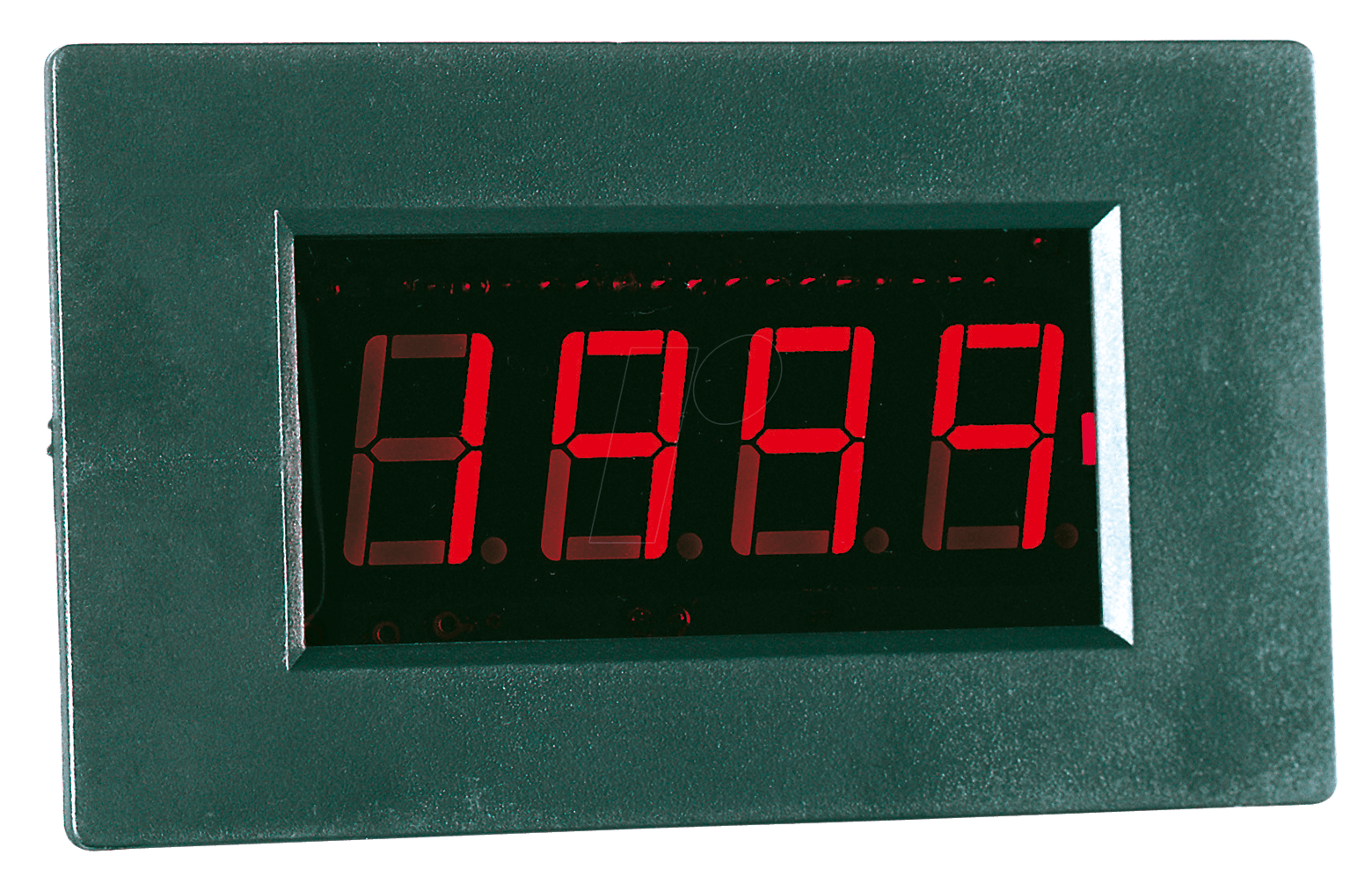 LDP 235 - LED-Einbaumodul, 3-1/2 stellig, 14 mm, rot
