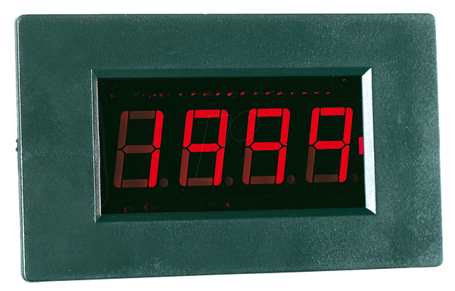 LDP 235 - LED-Einbaumodul, 3-1/2 stellig, 14 mm, rot