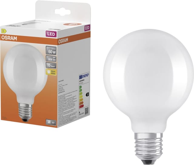 LDV 854466465 - LED-Lampe Star Globe E27, 5,9 W, 806 lm, 2700 K, Filament