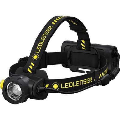 LED LENSER H15RW - LED-Stirnleuchte H15R Work, 2500 lm, schwarz, Li-Ion-Akku