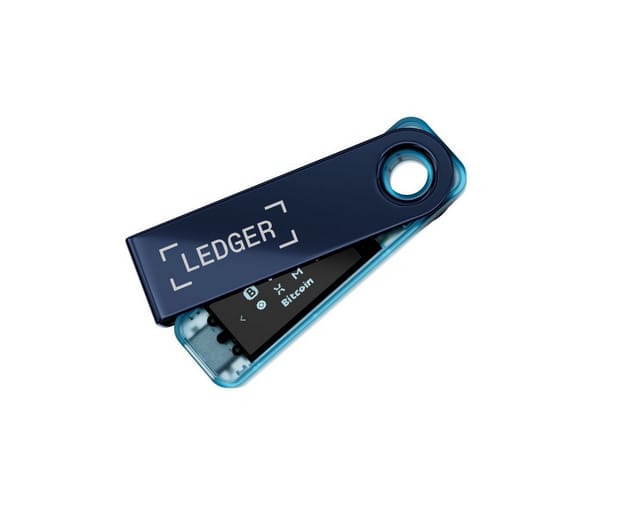 LEDGER SP BL - Krypto-Wallet, Nano S Plus, blau