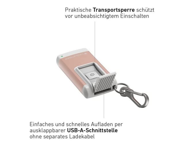 LEDLENSER 502575 - LED-Taschenlampe, K4R, Schlüsselbund