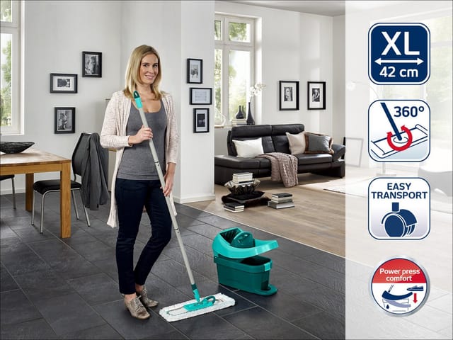 LEIFHEIT 55168 - LEIFHEIT Wischtuchpresse Profi XL Mobile