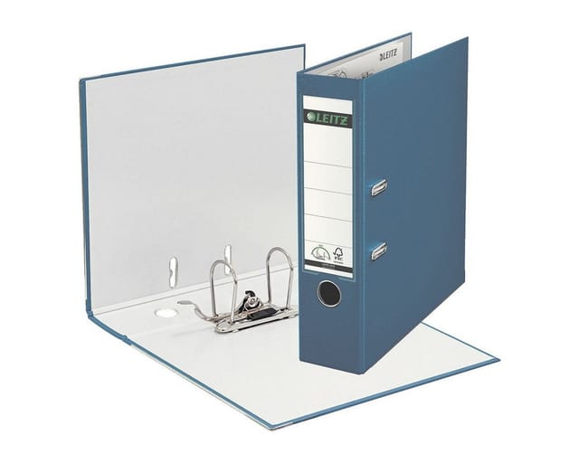 LEITZ 10105035 - Qualitäts-Ordner PP 180°, A4, 80 mm, blau