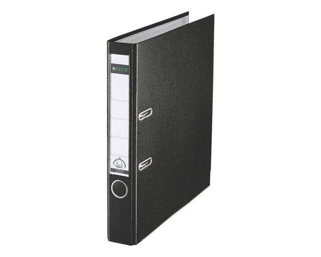 LEITZ 10155095 - Qualitäts-Ordner PP 180°, A4, 50 mm, schwarz