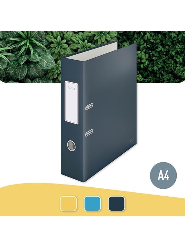 LEITZ 10610089 - Qualitäts-Ordner 180°, Cosy, 80 mm, grau