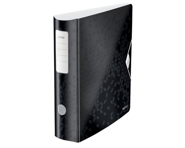 LEITZ 11060095 - Qualitäts-Ordner 180°, Active WOW, 80 mm, schwarz